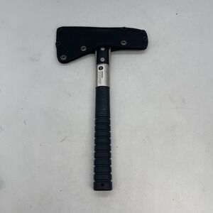 SOG FastHawk Axe 420 Stainless Straight Plain Edge Blade with Cover Sheath